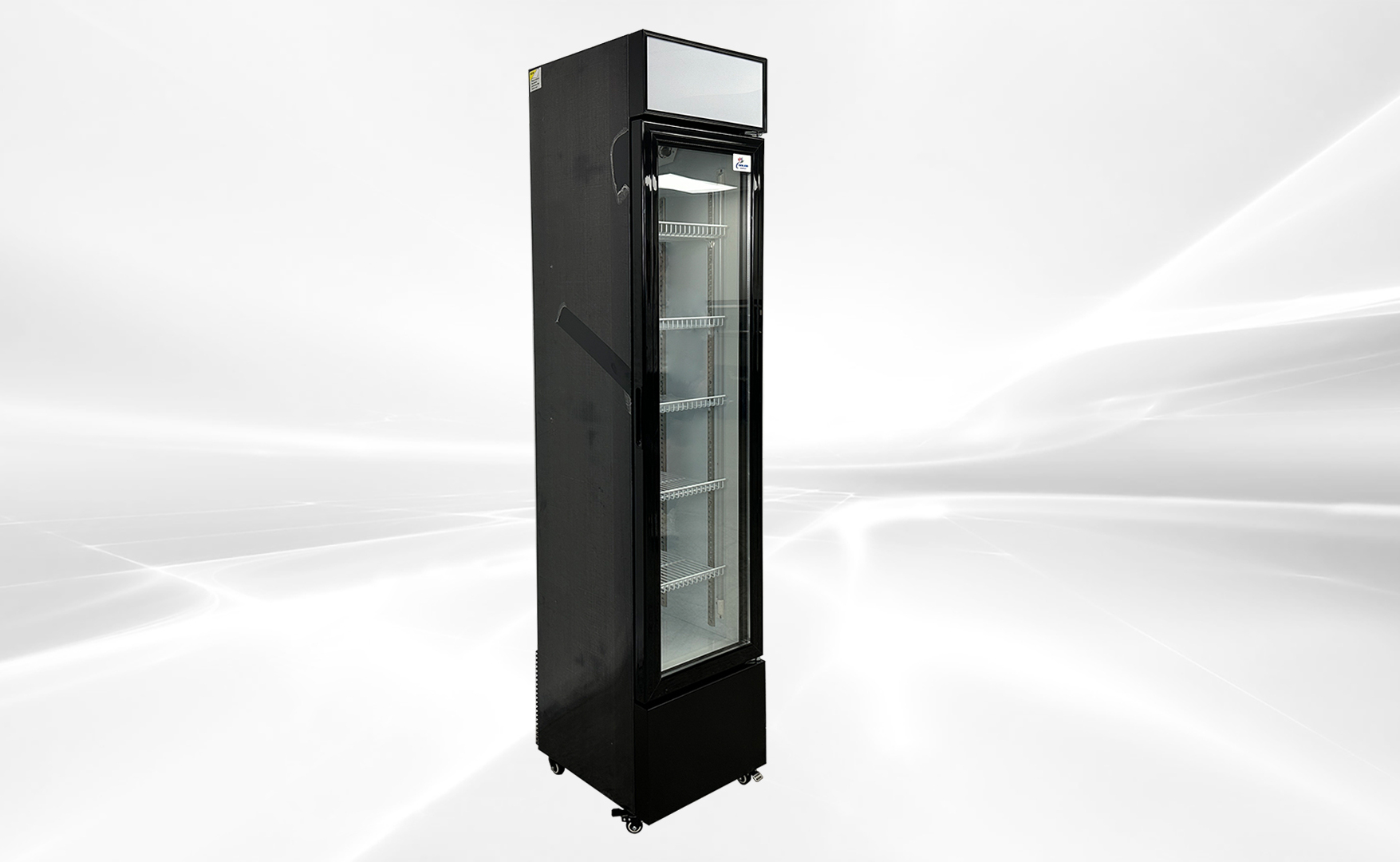 NSF 155L Commercial Slim Line Upright Cooler Refrigerator GDC-8