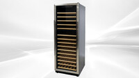 NSF 150-200 Bottles Dual Zone Wine Cooler refrigerator USF-168D