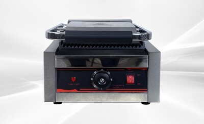 Commercial Panini SandwichGrill Grooved Plates Single ET-YP-1A1