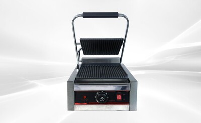 Commercial Panini SandwichGrill Grooved Plates Single ET-YP-1A1