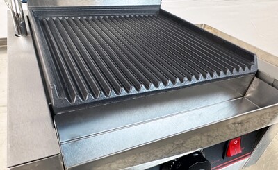Commercial Panini SandwichGrill Grooved Plates Single ET-YP-1A1