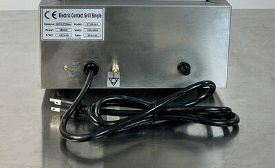 Commercial Panini SandwichGrill Grooved Plates Single ET-YP-1A1