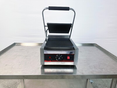 Commercial Panini SandwichGrill Grooved Plates Single ET-YP-1A1