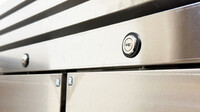 NSF Reach In Two Door Refrigerator SS interior AKR-13781