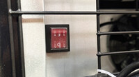 NSF 40 inchs two glass door refrigerator ESM-34R