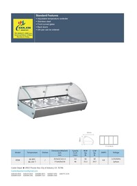 Countertop Hot Food Display Warmer 4 pan RTR4