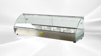 Commercial Food Warmer Case 6 pan hot food display RTR6