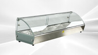 Commercial Food Warmer Case 6 pan hot food display RTR6