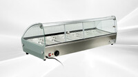 Commercial Food Warmer Case 6 pan hot food display RTR6