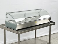 Commercial Food Warmer Case 6 pan hot food display RTR6