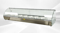 Countertop Heated Display Case 8 pan hot food RTR8