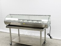 Countertop Heated Display Case 8 pan hot food RTR8