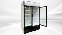 NSF 48 inches two glass door refrigerator LG1000