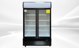 NSF 48 inches two  glass door refrigerator LG1000