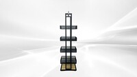 display shelves Stand convenience store beverage rack SDS4