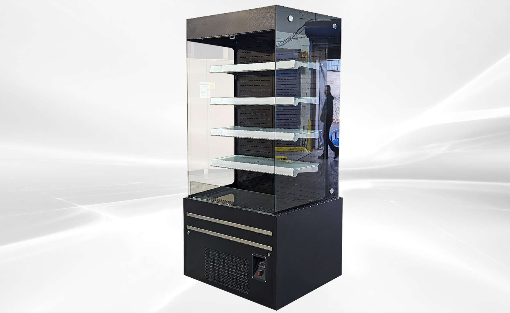 36 in Vertical Open Air Display Merchandisers NSF CF-900