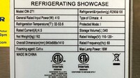 36 Ins Refrigerated bakery refrigerator case 3 shelf NSF CW-271