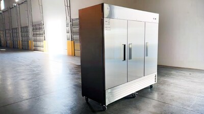 NSF  Reach-in Commercial SS Freezer 3 Door KF-82B