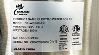 NSF 7 L Commercial Electric Water Boiler CF-WBS80-EK