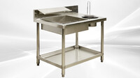 39 inches Giles BBT Breading Station Fried Chicken OFC48
