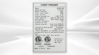 NSF 60 inch Chest Freezer 520L BD-520