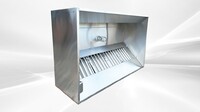 NSF Restaurant Exhaust Commercial Kitchen Only Hood 6 FT