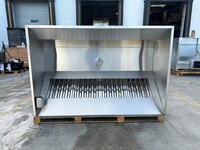 NSF Restaurant Exhaust Commercial Kitchen Only Hood 6 FT