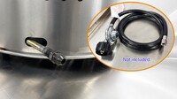 Commercial propane Crepe Makers Machine LPG Gas Pancake CP18