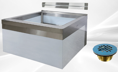 NSF Stainless Steel Floor Mop Sink 29 x29 x18 Bowl HN-FMS-242412