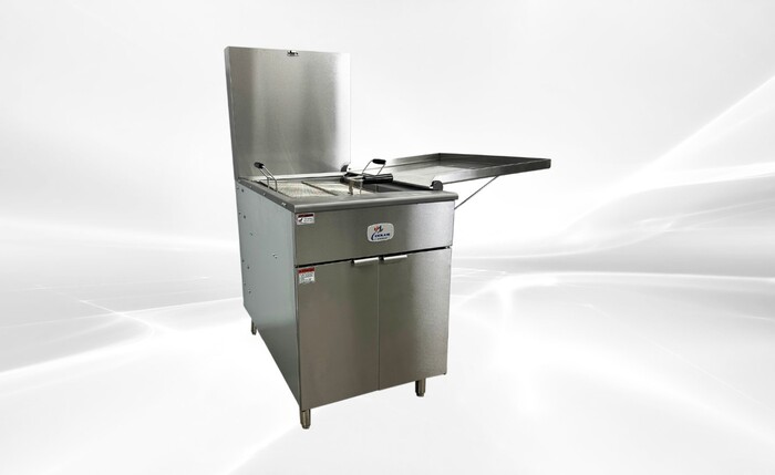 NSF Flat Bottom Funnel Cake Donut Fryer  GF-18P LP
