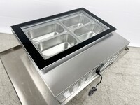 NSF 4 pan Countertop Gelato Ice Cream Display DW-67L