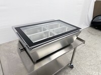 NSF 4 pan Countertop Gelato Ice Cream Display DW-67L