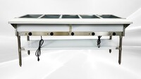 ETL 5 plate warmer steam and dry table 110v NH-5