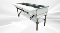 ETL 5 plate warmer steam and dry table 110v NH-5