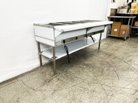 ETL 5 plate warmer steam and dry table 110v NH-5
