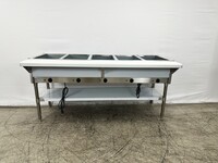 ETL 5 plate warmer steam and dry table 110v NH-5