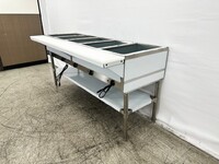 ETL 5 plate warmer steam and dry table 110v NH-5