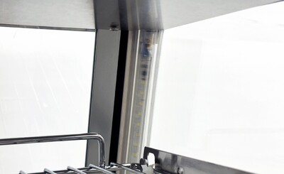 NSF Stainless steel Food Warmer Display RTR136LS