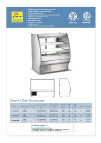 NSF 72 inches seafood raw meat Refrigerated Case CW-978R-240