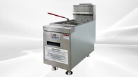 NSF Food truck propane Gas Countertop Fryer CTF-2 LP