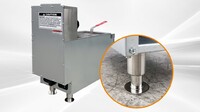 NSF Food truck propane Gas Countertop Fryer CTF-2 LP