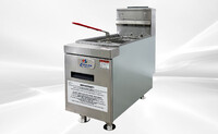 NSF Food truck propane Gas Countertop Fryer CTF-2 LP