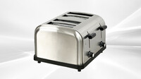 NSF COMMERCIAL MANUAL 4 SLICE TOASTER FT-03B