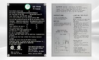40 lbs NSF Restaurant Natural Gas Deep Fryer HFRF-90B-NG
