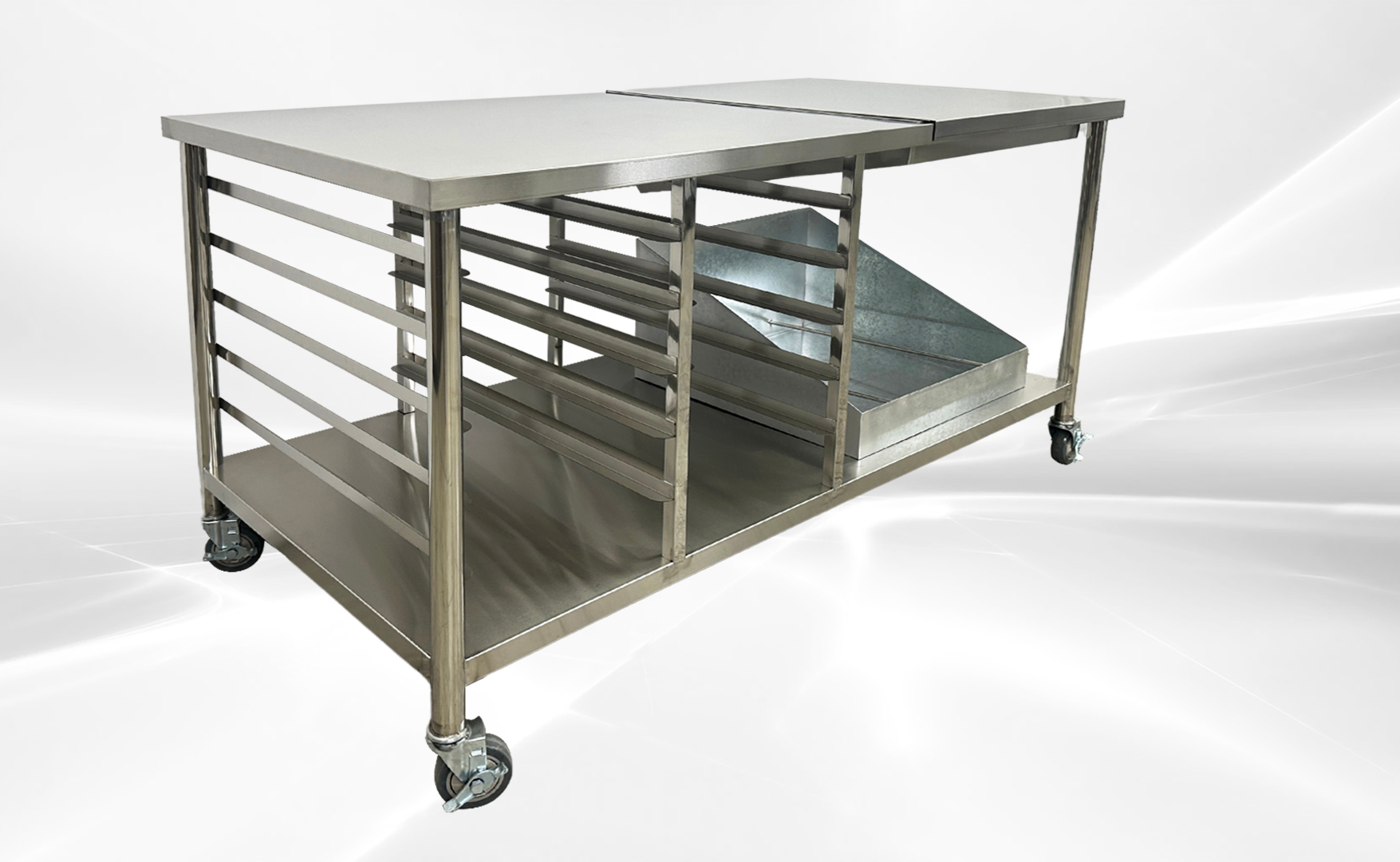 NSF 66 ins DonutS Table Stainless Steel HT-D-11