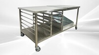 NSF 66 ins DonutS Table Stainless Steel HT-D-11