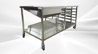 NSF 66 ins DonutS Table Stainless Steel HT-D-11
