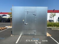 NSF 5 Days Custom made Walk-In cooler box US Made per sq ft