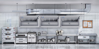 NSF Commercial Kitchen Only Restaurant Exhaust Hood 4 FT