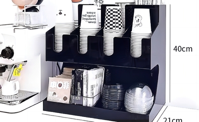Cup Holder Organizer Multi-Functional Cup Dispenser Rack CH3